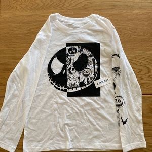 NWT youth Nightmare Before Christmas Long sleeve t